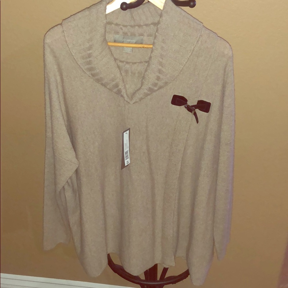 100% Cashmere Sweater / Pancho